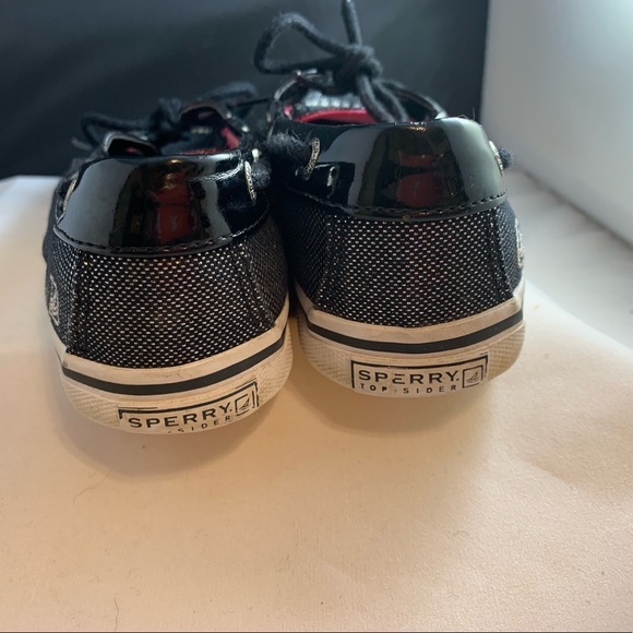 Sperry “Biscayne” Sparkly Boat Shoe Sz 2 - Picture 5 of 7